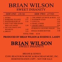 Brian Wilson - Sweet Insanity