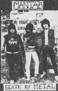Mantas - Death by Metal