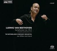 Jan Willem de Vriend & The Netherlands Symphony Orchestra - Beethoven: Symphonies nos. 2 & 3, Complete symphonies vol. 4