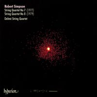 Delmé Quartet - Robert Simpson: String Quartet 7; String Quartet 8