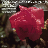 European Community Chamber Orchestra / Jörg Faerber / Adelina Oprean - Two Romantic Violin Concertos