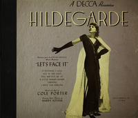 Hildegarde - Selections From the Vinton Freedley Musical Production "Let's Face It"