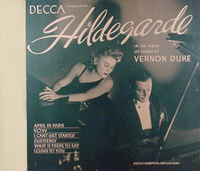 Hildegarde - Songs by Vernon Duke