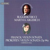 Ruggiero Ricci / Martha Argerich - Franck: Violin Sonata; Prokofiev: Violin Sonata Op. 94a