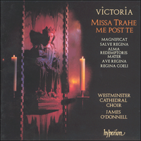 Choir Of The Westminster Cathedral / James O'Donnell - Missa Trahe me post te; Magnificat; Salve Regina; Alma redemptoris mater; Ave Regina; Regina coeli