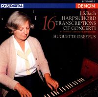 Huguette Dreyfus - 16 Harpsichord Transcriptions of Concerti