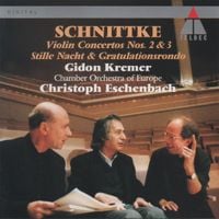 Chamber Orchestra Of Europe / Christoph Eschenbach / Gidon Kremer - Violin Concertos Nos. 2 & 3; Stille Nacht; Gratulationsrondo
