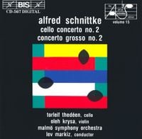 Malm&ouml; Symphony Orchestra / Lev Markiz / Torleif Thed&eacute;en / Oleh Krysa - Alfred Schnittke: Cello Concerto No. 2; Concerto grosso No. 2