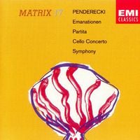 Polish Radio Symphony Orchestra / London Symphony Orchestra / Krzysztof Penderecki / Felicja Blumental / Siegfried Palm - Matrix 17: Emanationen; Partita; Cello Concerto; Symphony