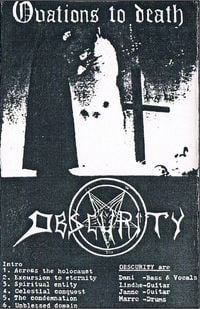 Obscurity - Ovations to Death