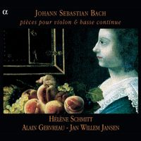 Hélène Schmitt - Pi&egrave;ces pour violon & basse continue
