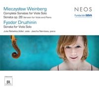 Julia Rebekka Adler / Jascha Nemtsov - Complete Sonatas for Viola Solo; Sonata, Op. 28 / Sonata for Viola Solo