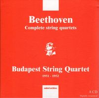 Budapest String Quartet - Complete String Quartets: 1951-1952