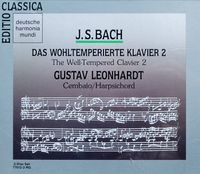 Gustav Leonhardt - J.S. Bach: Das wohltemperierte Klavier 2