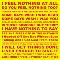 Amen Dunes - Feel Nothing