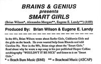 Brian Wilson - Smart Girls