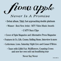 Fiona Apple - Never Is a Promise