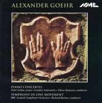 London Sinfonietta / BBC Scottish Symphony Orchestra / Oliver Knussen / Richard Bernas / Peter Serkin - Piano Concerto; Symphony in One Movement