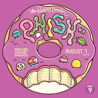 Phish - Aug. 1, 2017 | Madison Square Garden, New York, NY (Maple)