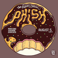Phish - Aug. 5, 2017 | Madison Square Garden, New York, NY (Boston Cream)