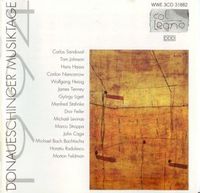 SWR Sinfonieorchester / Trio Accanto / Michael Gielen / Zsolt Nagy / J&uuml;rgen Hocker / Michael Bach / David Revill - Donaueschinger Musiktage 1994