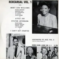 Mary Lou Williams - Footnotes to Jazz, Vol. 3: Jazz Rehearsal I