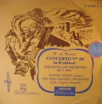 Eugene Ormandy & The Philadelphia Orchestra - Concerto N&ordm; 20 in D minor for Piano and Orchestra (K. V. 466)