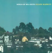 &Eacute;liane Radigue - Songs of Milarepa