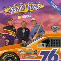Mike Love, Bruce Johnston & David Marks of The Beach Boys - Salute NASCAR