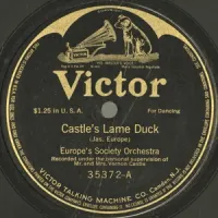 Europe's Society Orchestra - Castle's Lame Duck / Castle House Rag (Castles in Europe)
