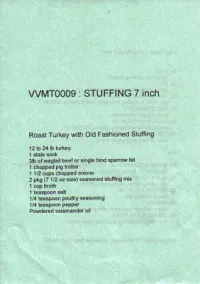 Various Artists - Stuffing