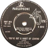 Davy Jones & The Lower Third - You've Got a Habit of Leaving / Baby Loves That Way