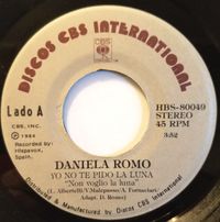 Daniela Romo - Yo No Te Pido la Luna (Non Voglio Mica La Luna)
