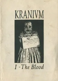 Kranivm - I - The Blood