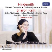 Frankfurt Radio Symphony / Daniel Cohen / Sharon Kam / Antje Weithaas / Julian Steckel / Enrico Pace - Clarinet Concerto; Clarinet Quartet; Sonata