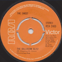 Sweet - The Ballroom Blitz / Rock & Roll Disgrace