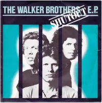 The Walker Brothers - Shutout E.P.