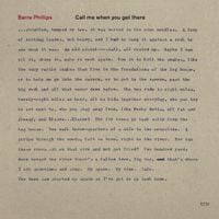 Barre Phillips - Call Me When You Get There