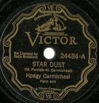 Hoagy Carmichael - Star Dust / Cosmics