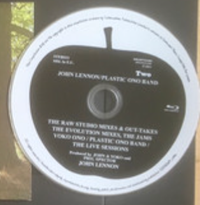 John Lennon / Plastic Ono Band - John Lennon/Plastic Ono Band: The Raw Studio Mixes/The Out-takes