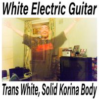 White Electric Guitar - Trans White, Solid Korina Body