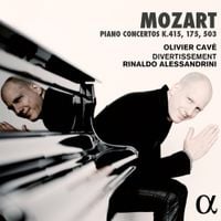 Divertissement / Rinaldo Alessandrini / Olivier Cavé - Piano Concertos K. 415, 175, 503