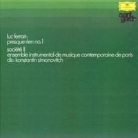 Luc Ferrari - Presque rien No. 1 / Soci&eacute;t&eacute; II