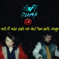 Daft Punk - DJ Mix @ Dust Traxx Party, Route 66 Roller Skate Rink, Chicago