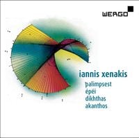 Spectrum / Guy Protheroe / Irvine Arditti / Claude Helffer / Penelope Walmsley-Clark - Iannis Xenakis: Palimpsest; &Eacute;p&eacute;i; Dikhthas; Akanthos