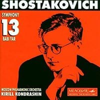 The Moscow Philharmonic / Kiril Kondrashin - Shostakovich - Symphony 13: Babi Yar