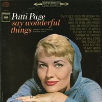 Patti Page - Say Wonderful Things