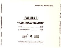 Failure - Saturday Savior