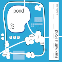 In The Blue Shirt - Park with a Pond