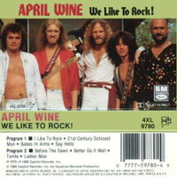 April Wine - We Like to Rock